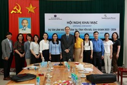Hình ảnh chi tiết tin tức Hội nghị khai mạc dự án “Làm mẹ an toàn” tại Yên Bái, giai đoạn 2023 - 2024 Hình ảnh tin tức Hội nghị khai mạc dự án “Làm mẹ an toàn” tại Yên Bái, giai đoạn 2023 - 2024