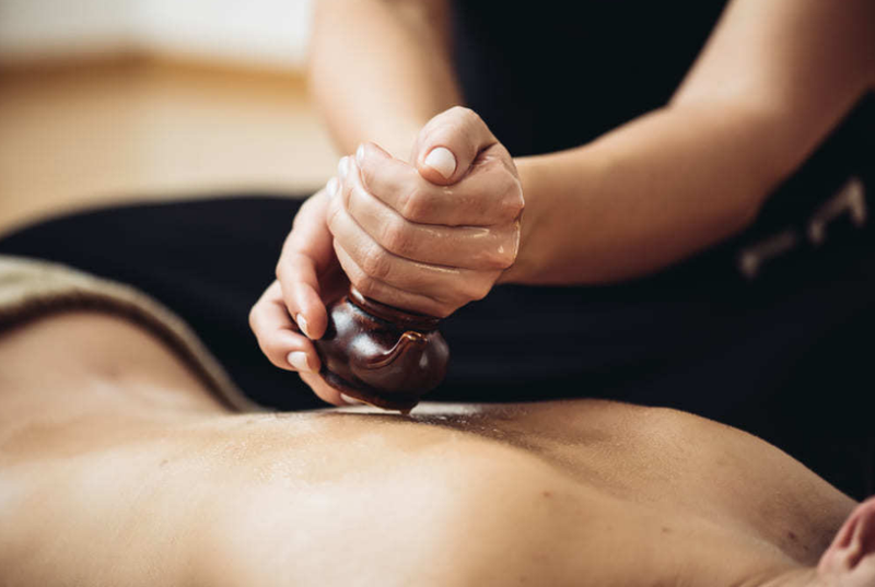 Chuẩn bị massage lingam