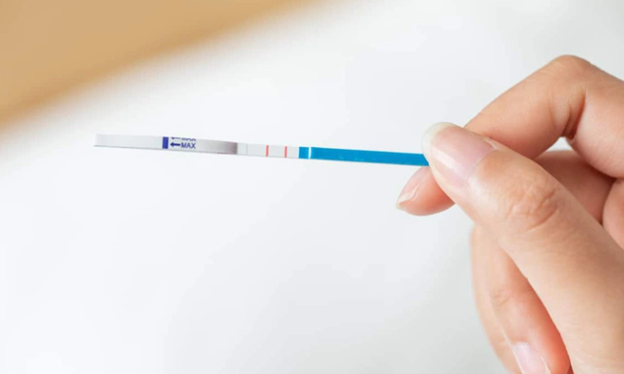 Que thử thai 2 vạch và máu báo thai